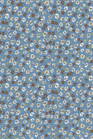 连衣裙印花华亿平台图片