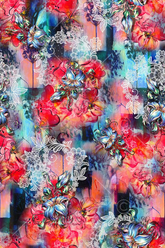 几何印花华亿平台图片