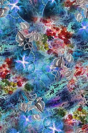 几何印花华亿平台图片