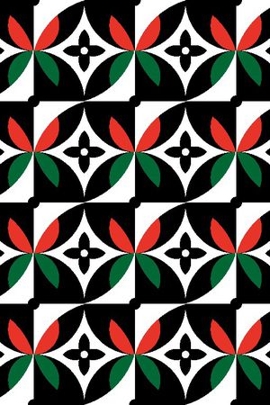 几何印花华亿平台图片