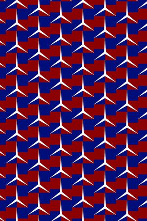 几何印花华亿平台图片