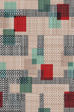 几何印花华亿平台图片