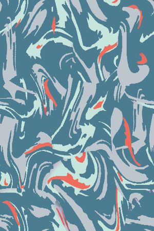 蓝色印花华亿平台图片