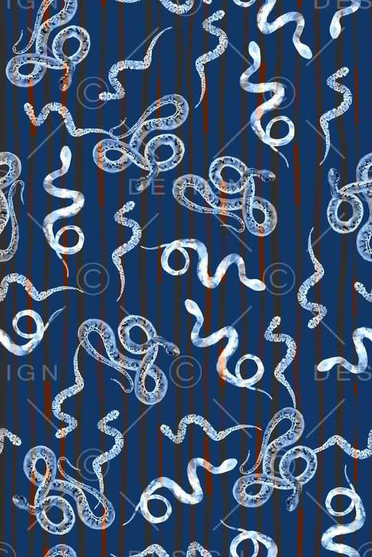 蛇印花华亿平台图片