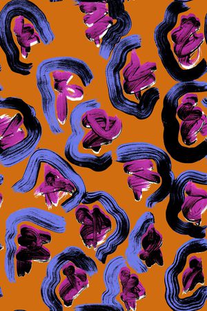 几何印花华亿平台图片