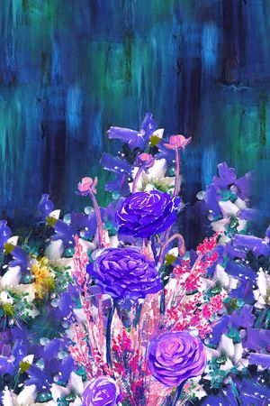 数码定位花印花华亿平台图片