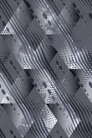 几何印花华亿平台图片