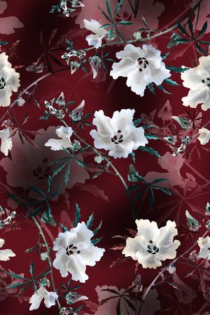 香云纱印花华亿平台图片