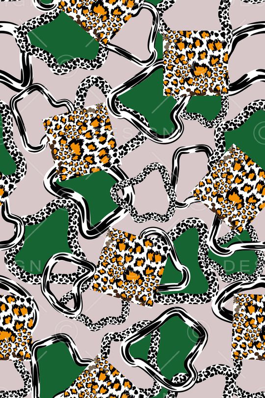 几何印花华亿平台图片