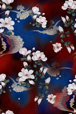 香云纱印花华亿平台图片