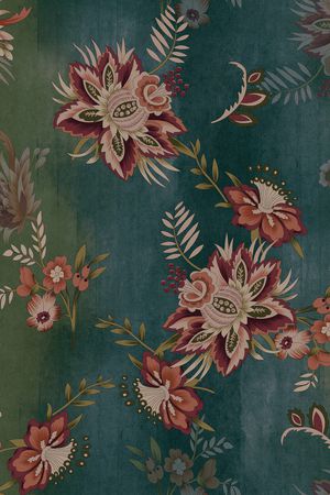 连衣裙印花华亿平台图片