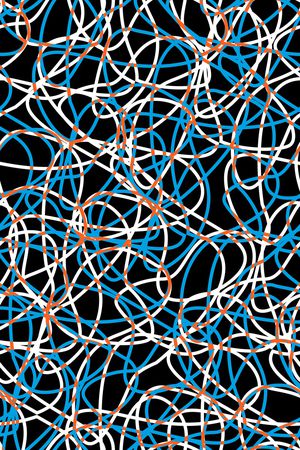 抽象男装印花华亿平台图片