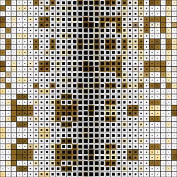 几何印花华亿平台图片