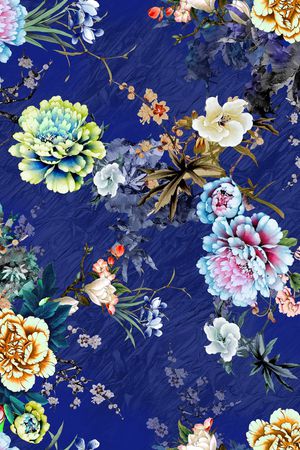 鲜花印花华亿平台图片