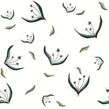 1391451-原创手绘植物花卉四方连续数码华亿平台