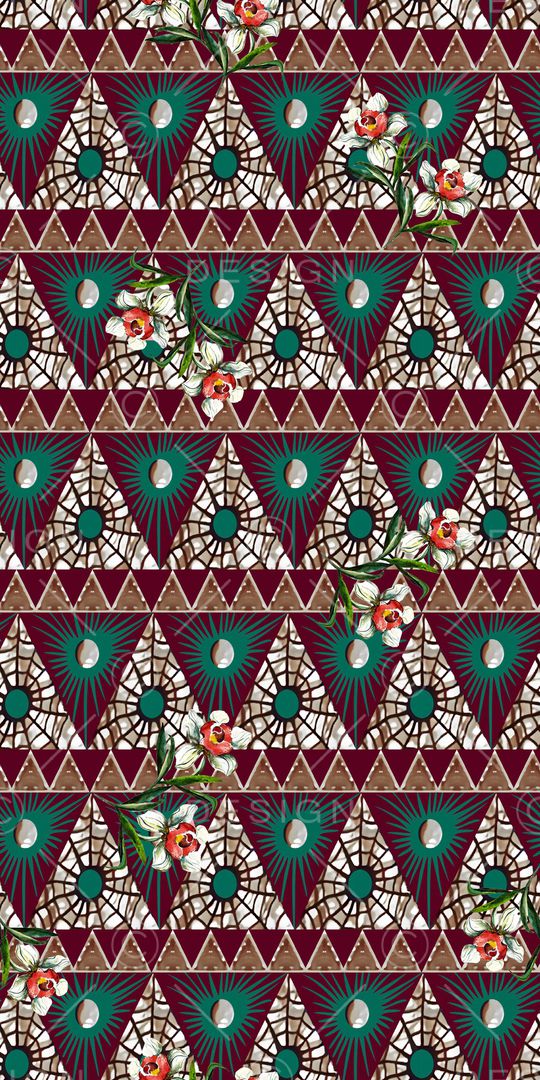 几何印花华亿平台图片