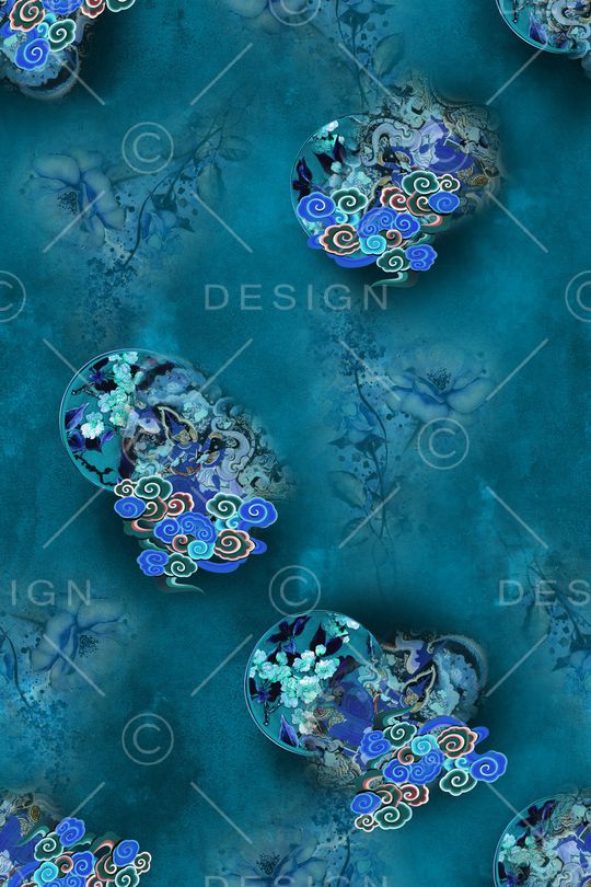 祥云印花华亿平台图片