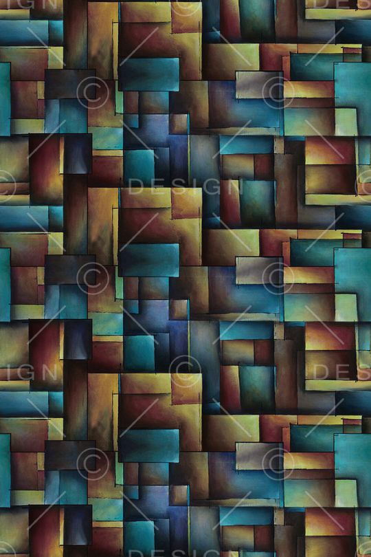 几何印花华亿平台图片