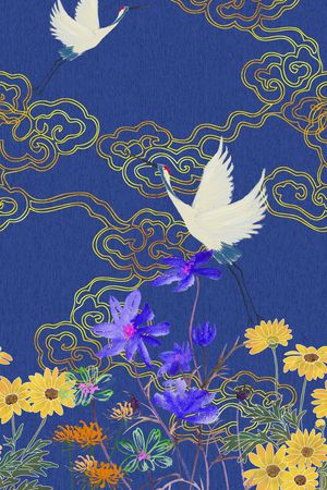 定位花印花华亿平台图片