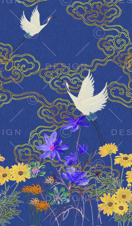 定位花印花华亿平台图片