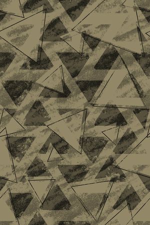 三角形印花华亿平台图片