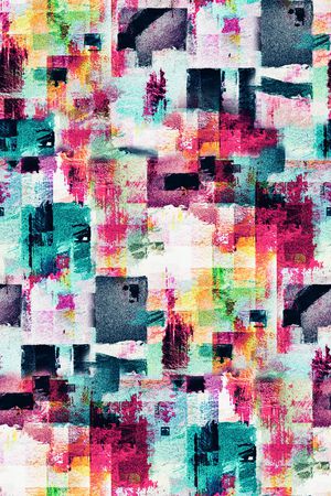 几何印花华亿平台图片