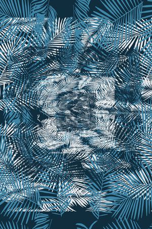 几何印花华亿平台图片