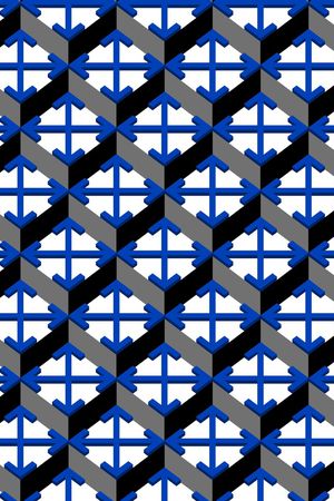 几何印花华亿平台图片