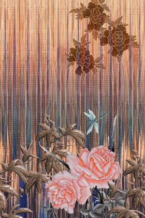 定位花印花华亿平台图片