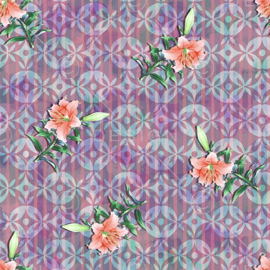 绿植树叶印花华亿平台图片