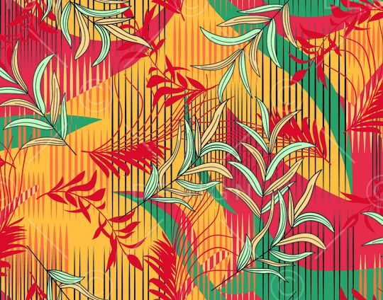 线条印花华亿平台图片