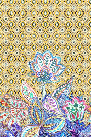 几何印花华亿平台图片