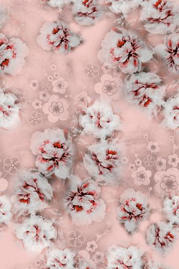 旗袍印花华亿平台图片