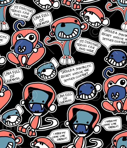 猴子印花华亿平台图片