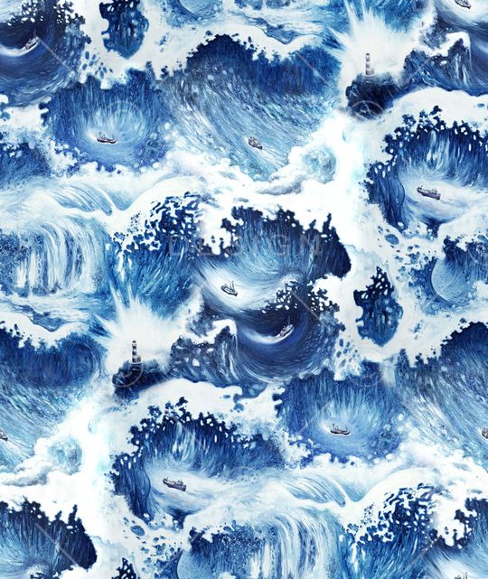 海浪印花华亿平台图片