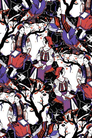 笔触印花华亿平台图片