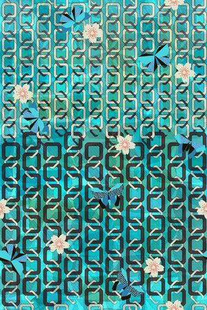 几何印花华亿平台图片