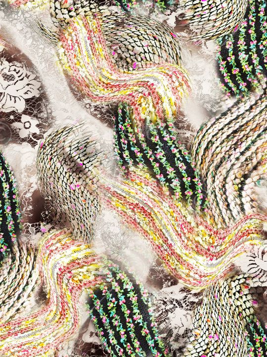 线条印花华亿平台图片