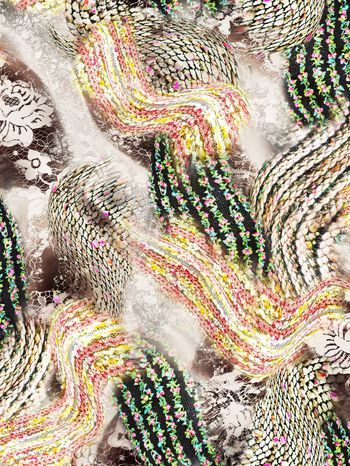 线条印花华亿平台图片