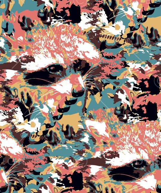 狐狸印花华亿平台图片