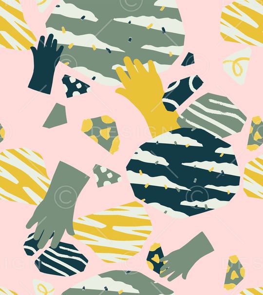 小手印花华亿平台图片