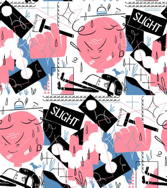 卡通人物印花华亿平台图片