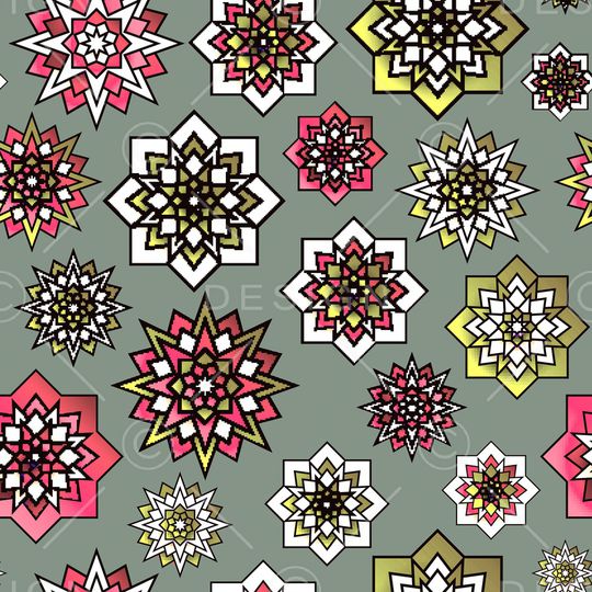 线条印花华亿平台图片