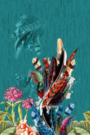 女装定位花印花华亿平台图片