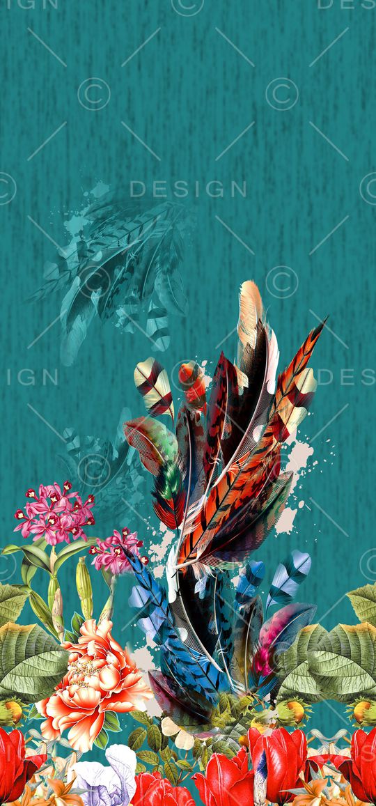 女装定位花印花华亿平台图片