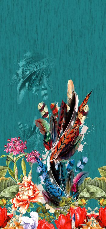 女装定位花印花华亿平台图片