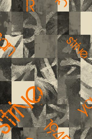 几何印花华亿平台图片