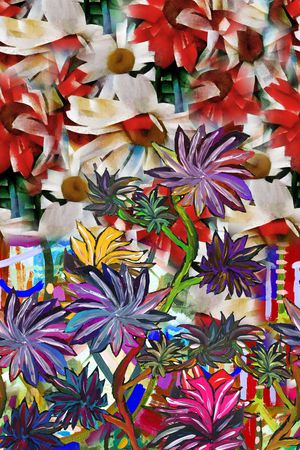 绘画印花华亿平台图片