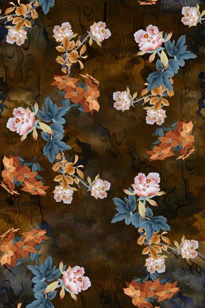 香云纱印花华亿平台图片