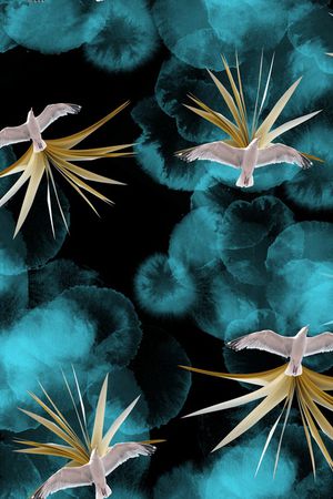 烟雾印花华亿平台图片